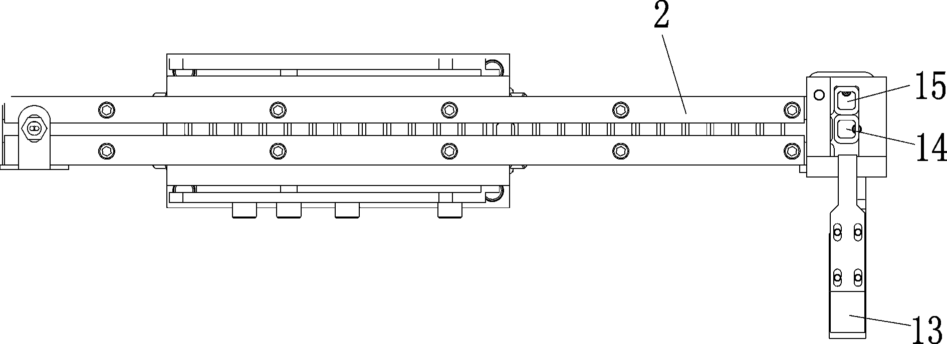 Workpiece laser measuring machine