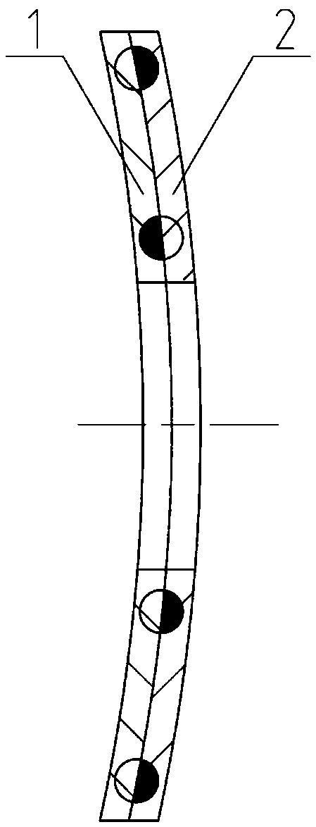 Rebound valve plate and damper valve system