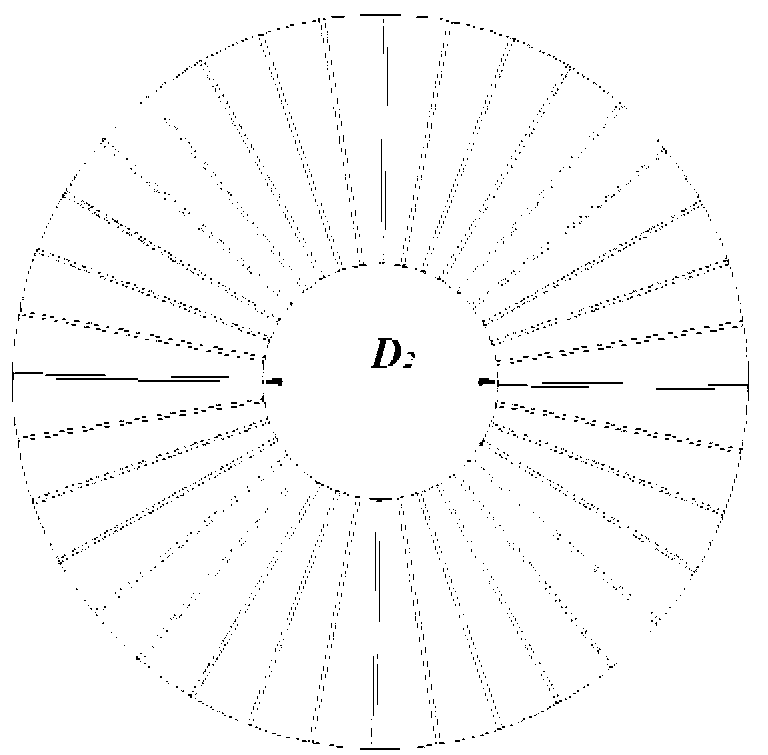 Air-injection vortex-spinning groove-shaped self-twist hollow spindle