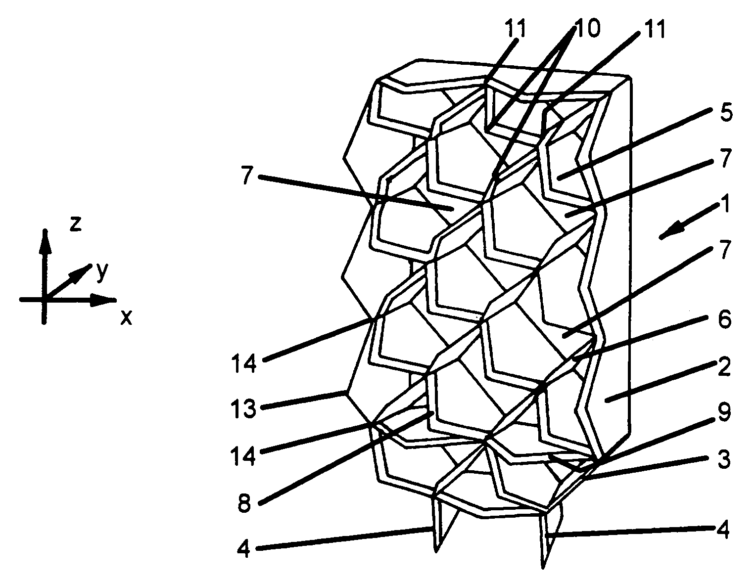 Wing for an aircraft or spacecraft