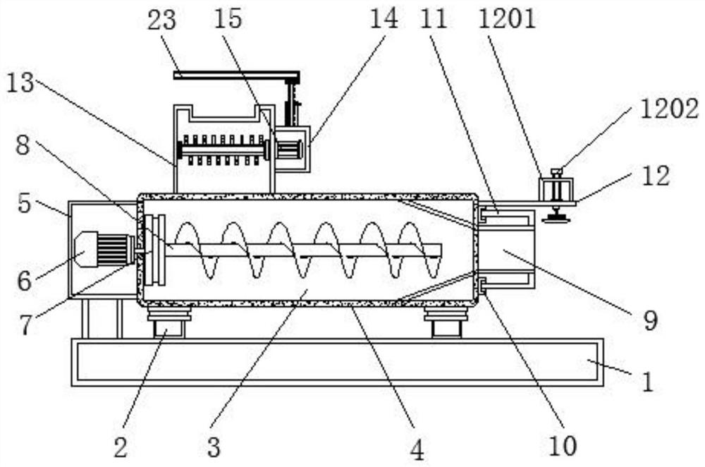 Raw material melting process and equipment for production of PVC foam core material for fan blade