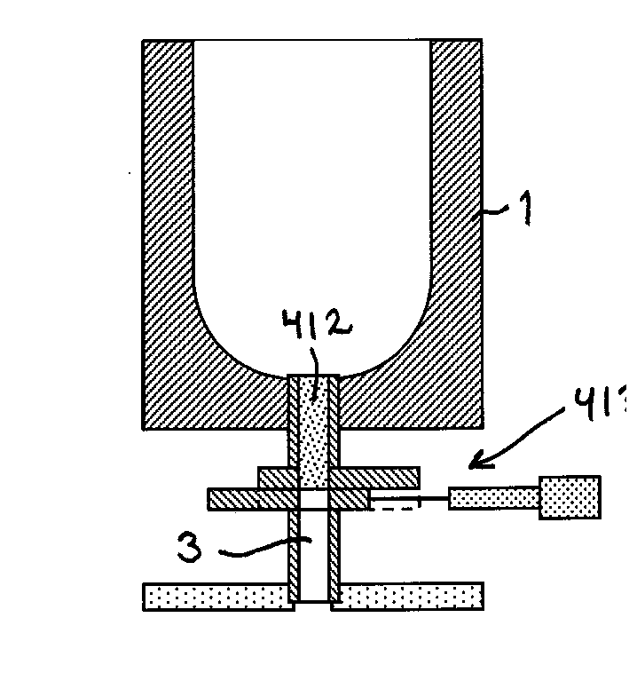 System for metal atomisation and method for atomising metal powder