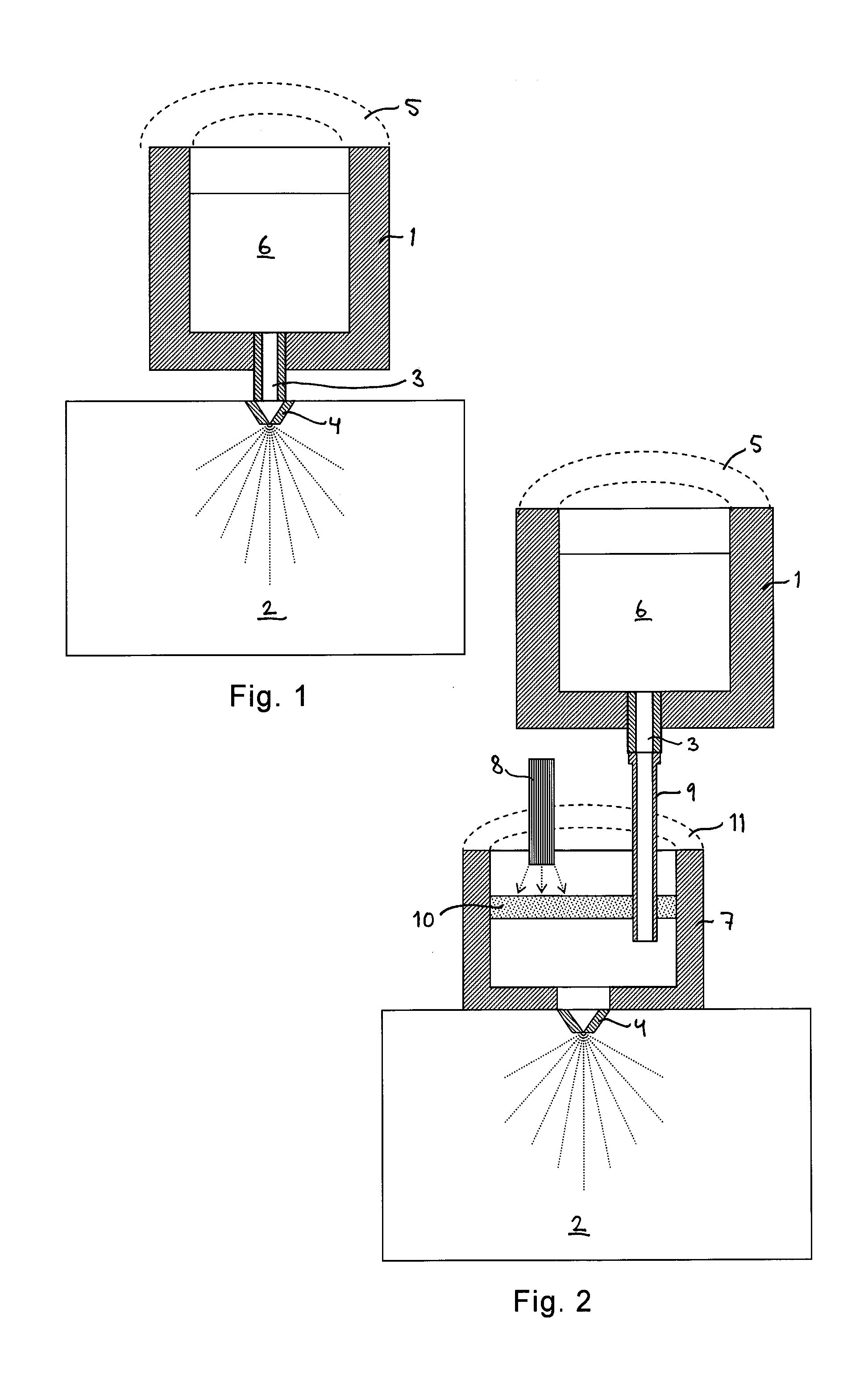 System for metal atomisation and method for atomising metal powder