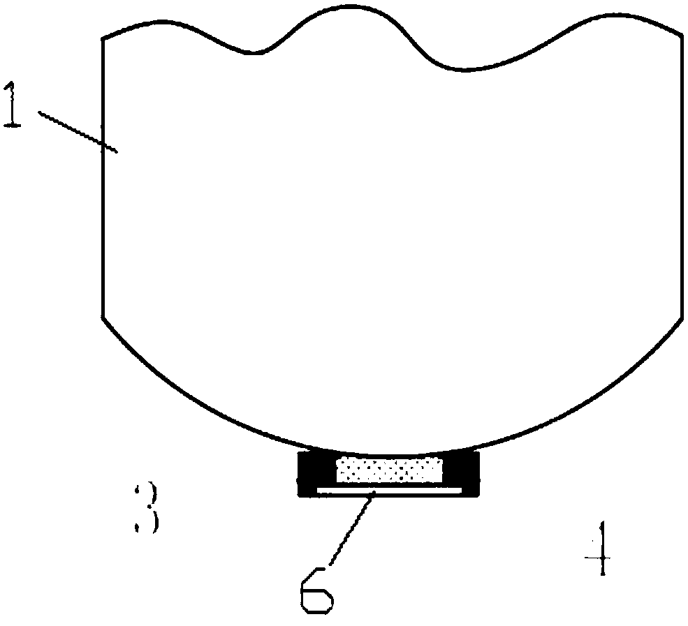 Resin tank fixing structure