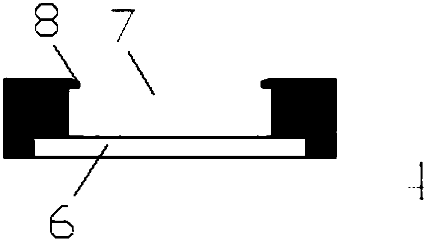 Resin tank fixing structure