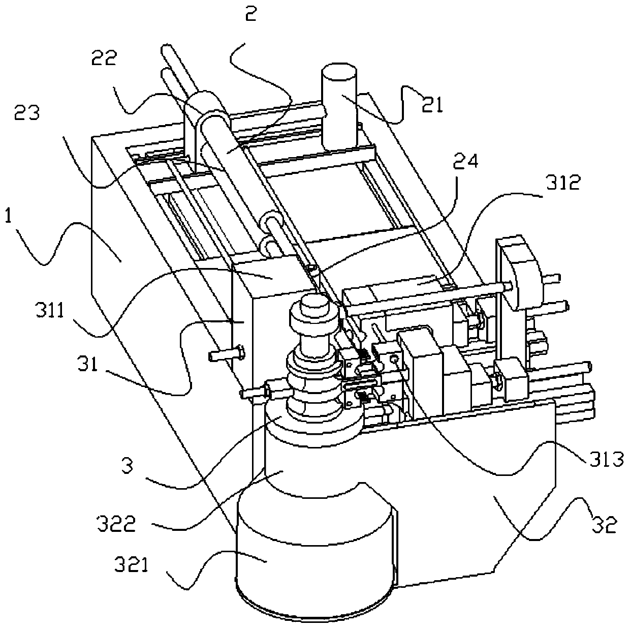 Finned pipe bending machine