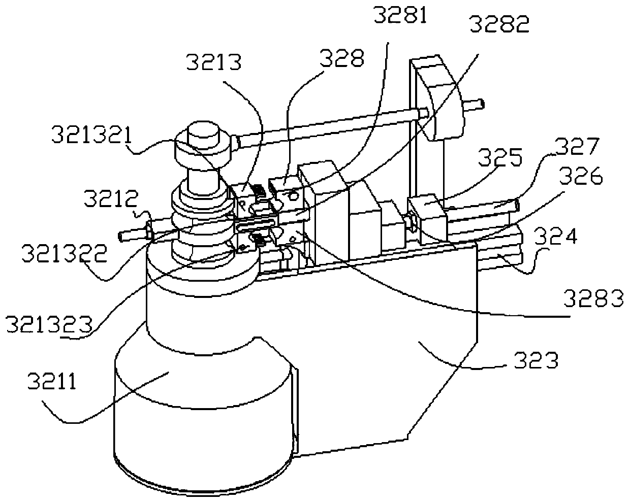 Finned pipe bending machine