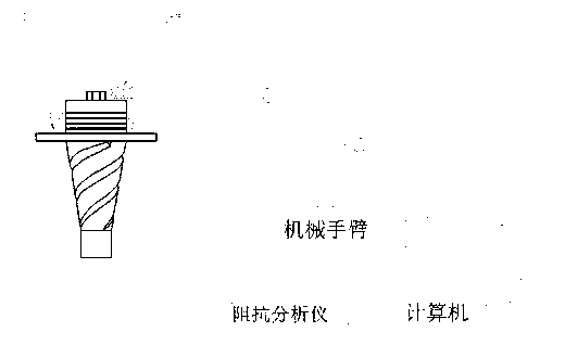 Method and device for on-line monitoring and pre-tightening force application of assembly of sandwich type longitudinal vibration transducer