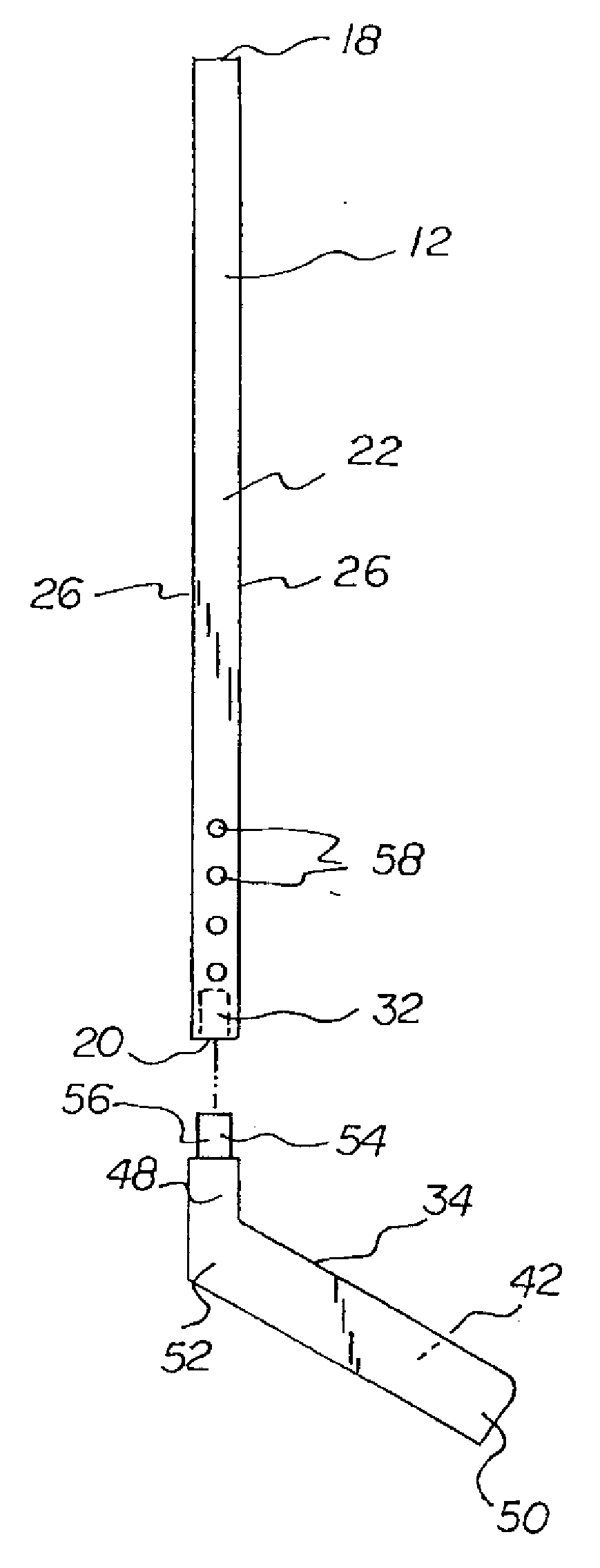 Composite hockey stick system