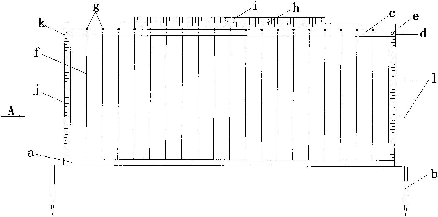 Slope rill erosion measurer