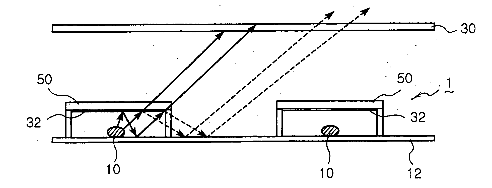 Backlight unit improved in light mixing feature