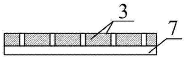 Electrodeformable thin film array, its preparation method and application