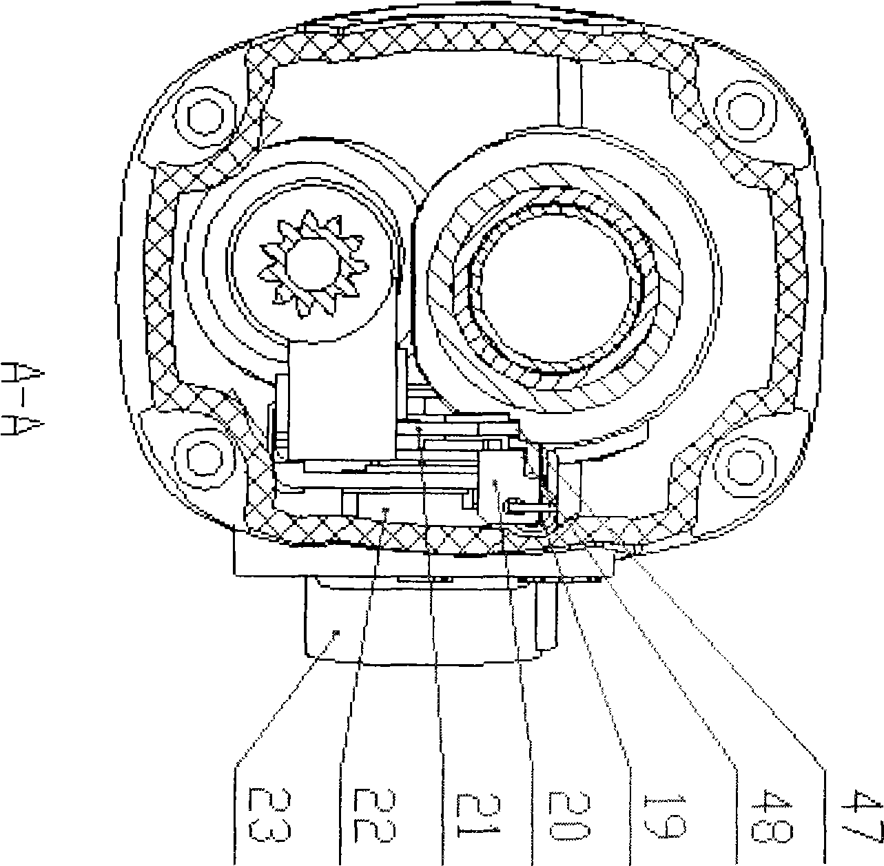 Multifunctional electric hammer