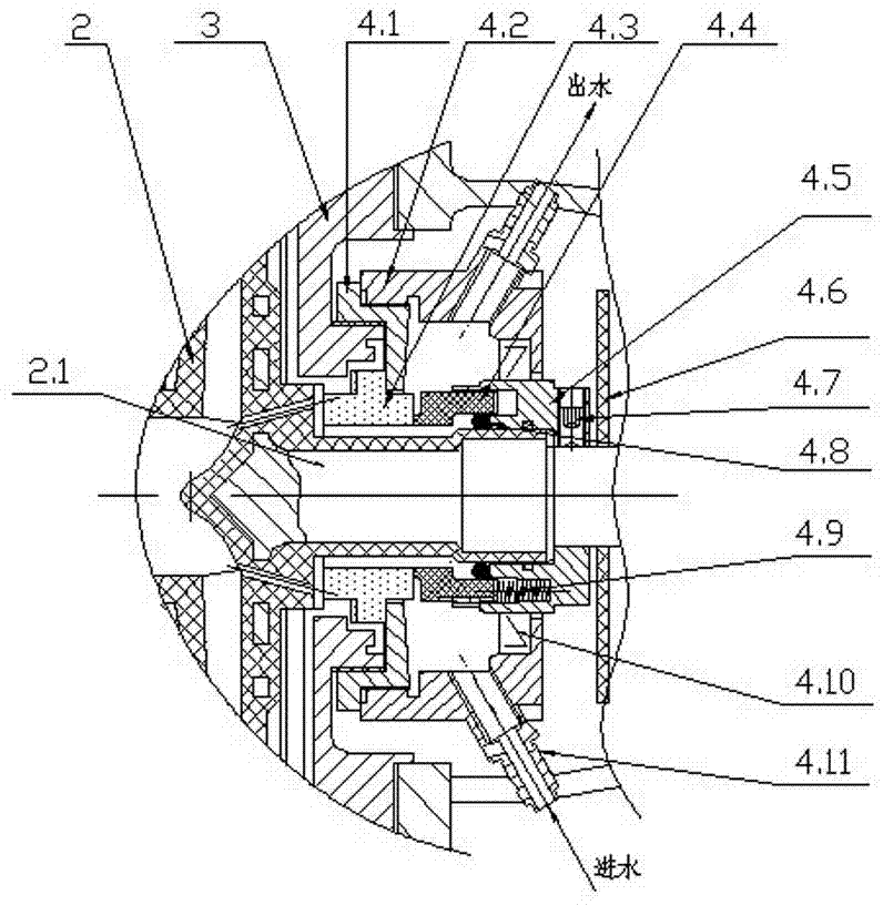 High-temperature resistance plastics centrifugal pump