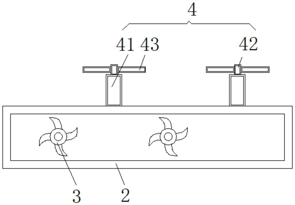 Offshore tidal wind power generation device and power generation method