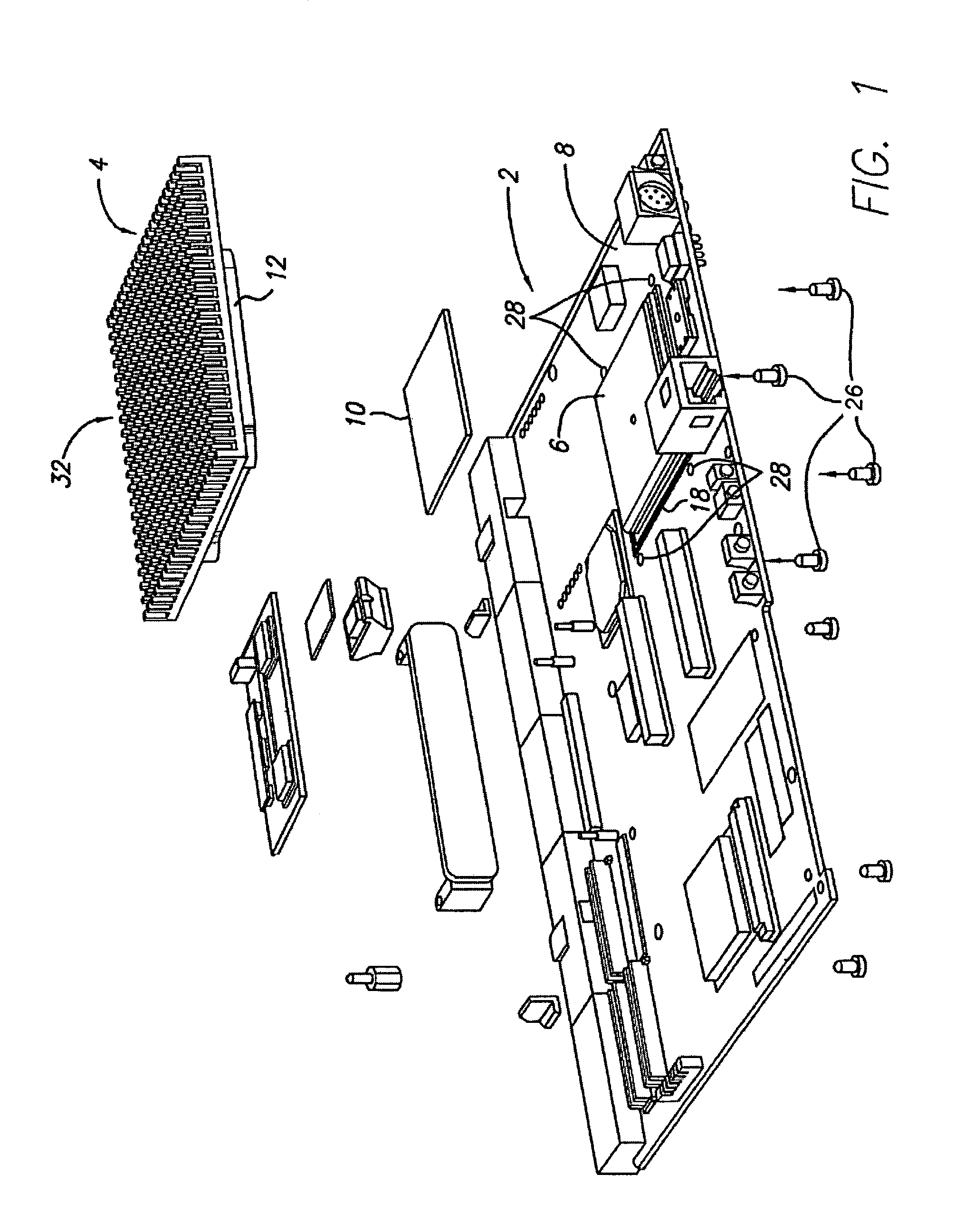 Heat sink and electromagnetic interference reduction device