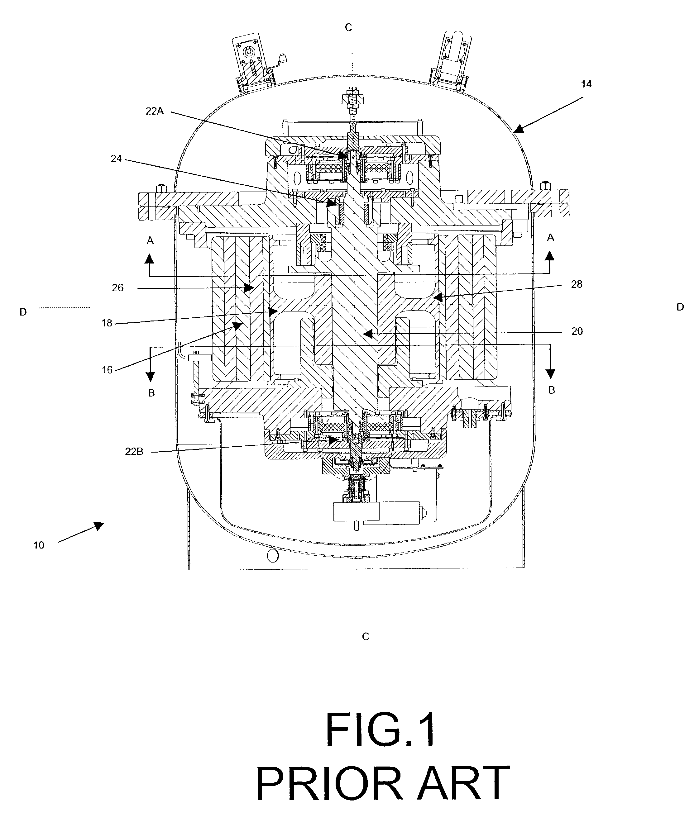 Crash management system for implementation in flywheel systems