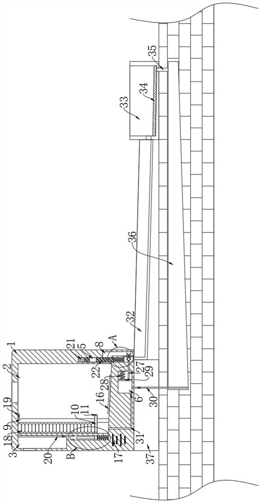 Water purification type water feeding device used for horse house