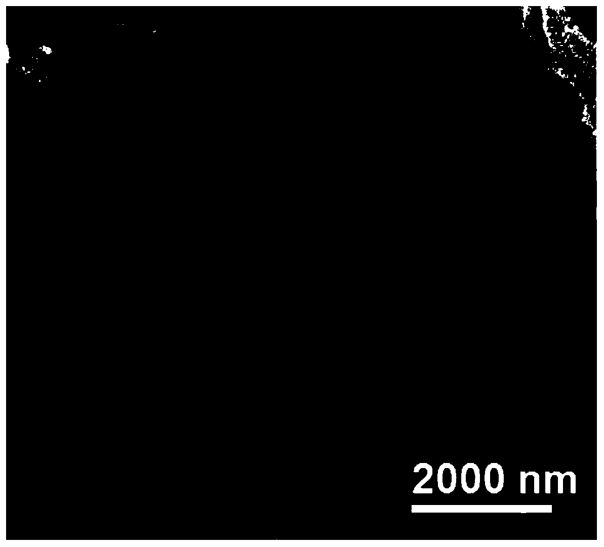 Preparation method for carbon nitride nanofibers and application thereof