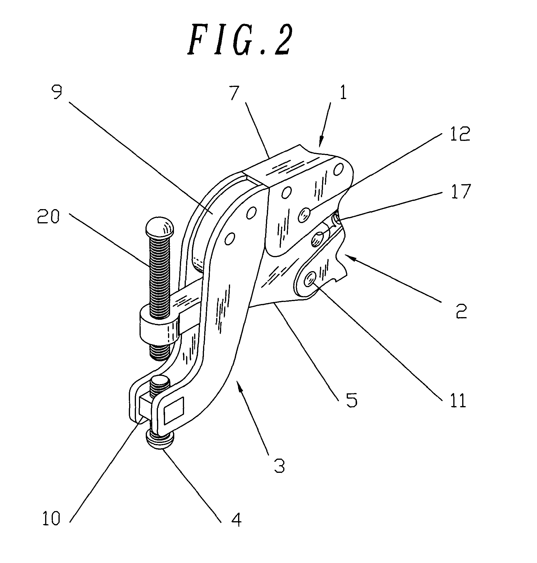 Expander locking plier