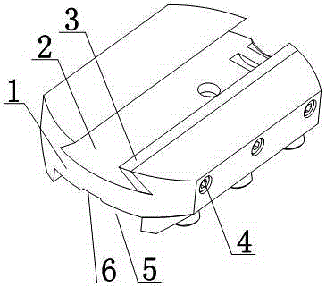 Sliding seat used for processing thin sheet of aluminum plate