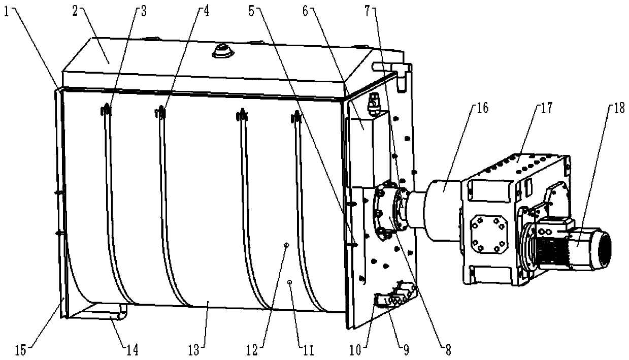 Heating and heat preservation device and method of harmless treatment machine for livestock and poultry died of illness