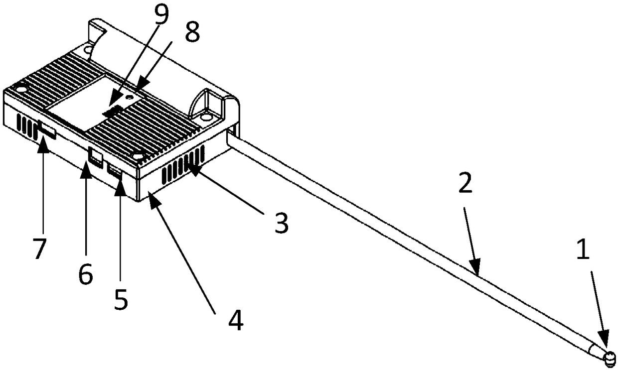 Five-hole probe measurement system integrating calibration data