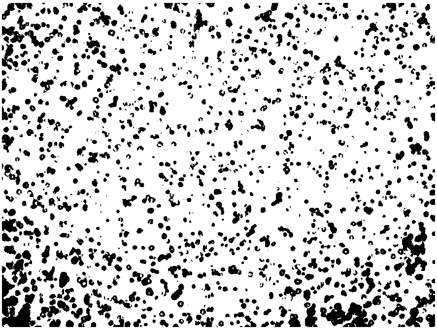 Dispersing agent used for preparing samples for diamond micropowder morphology detection