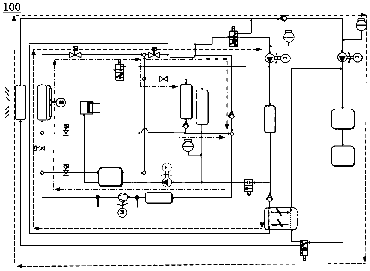 Vehicle heat exchange system and vehicle with same