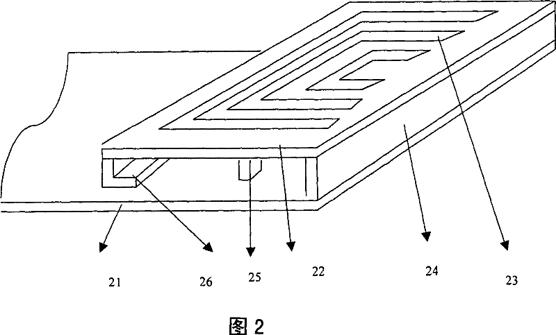 Single feeder built-in multi-frequency band antenna for mobile communication terminal