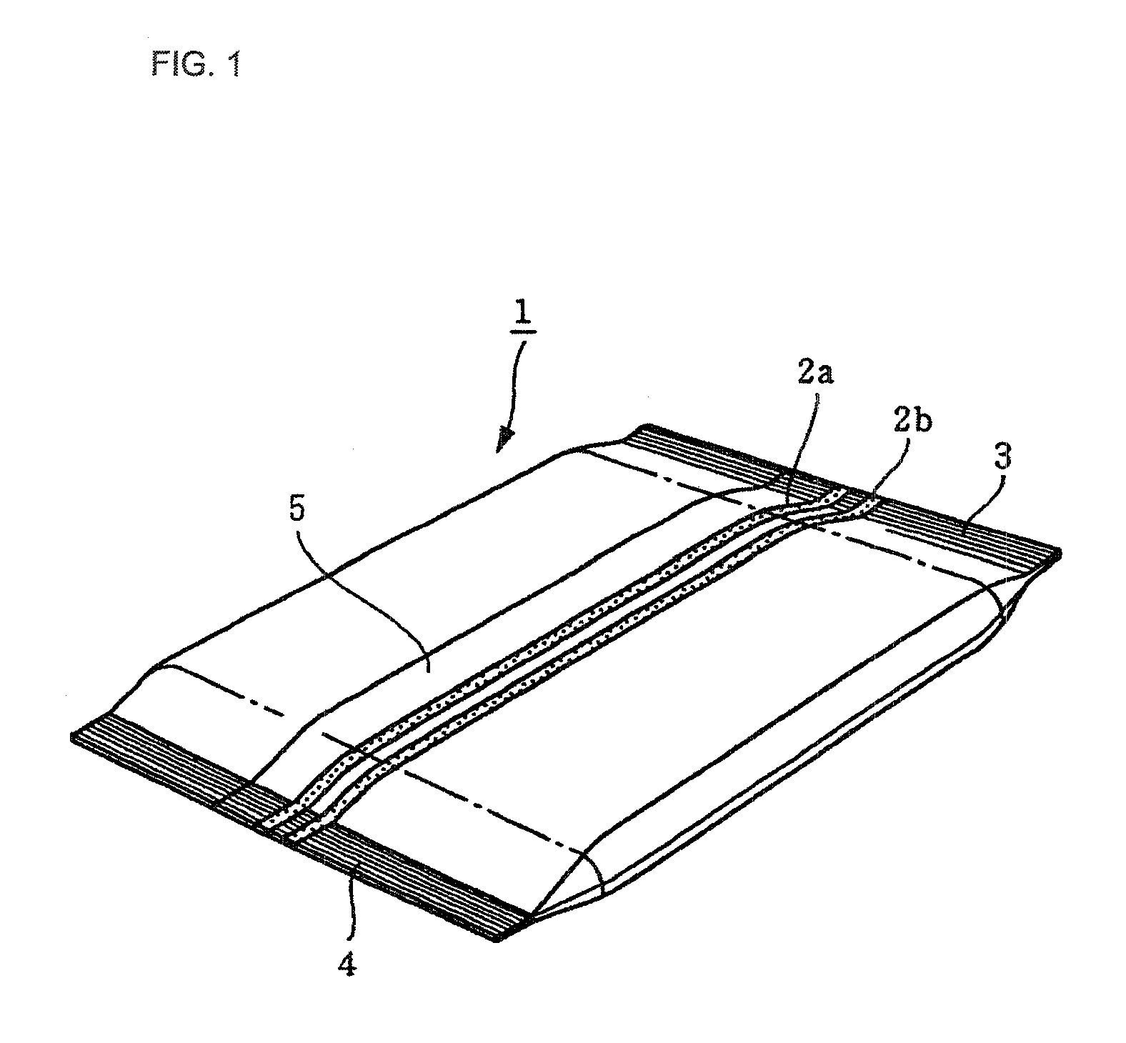 Material-filled package