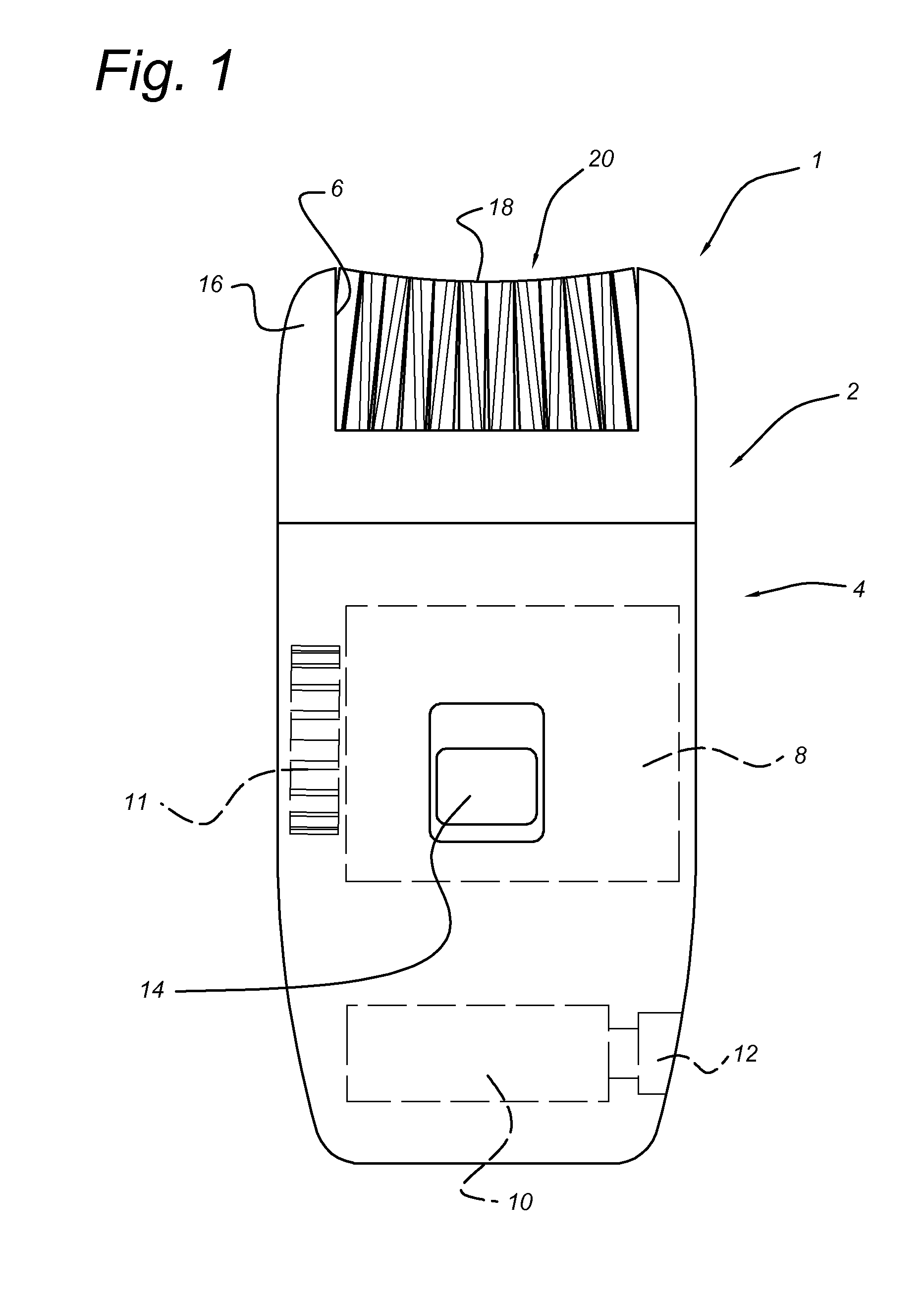 Epilating device