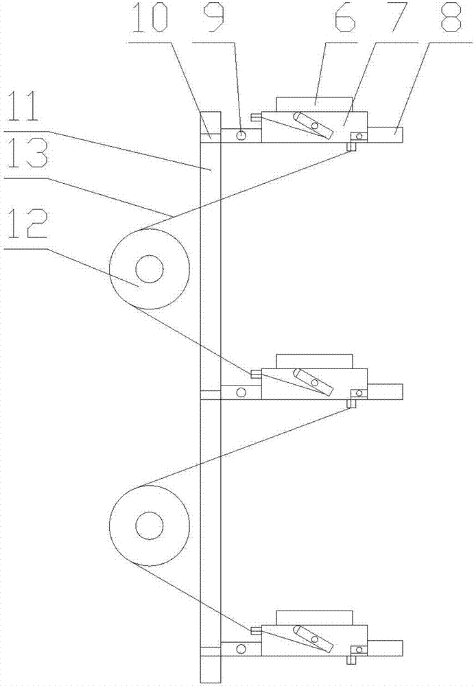 Safe type communication iron tower easy to climb