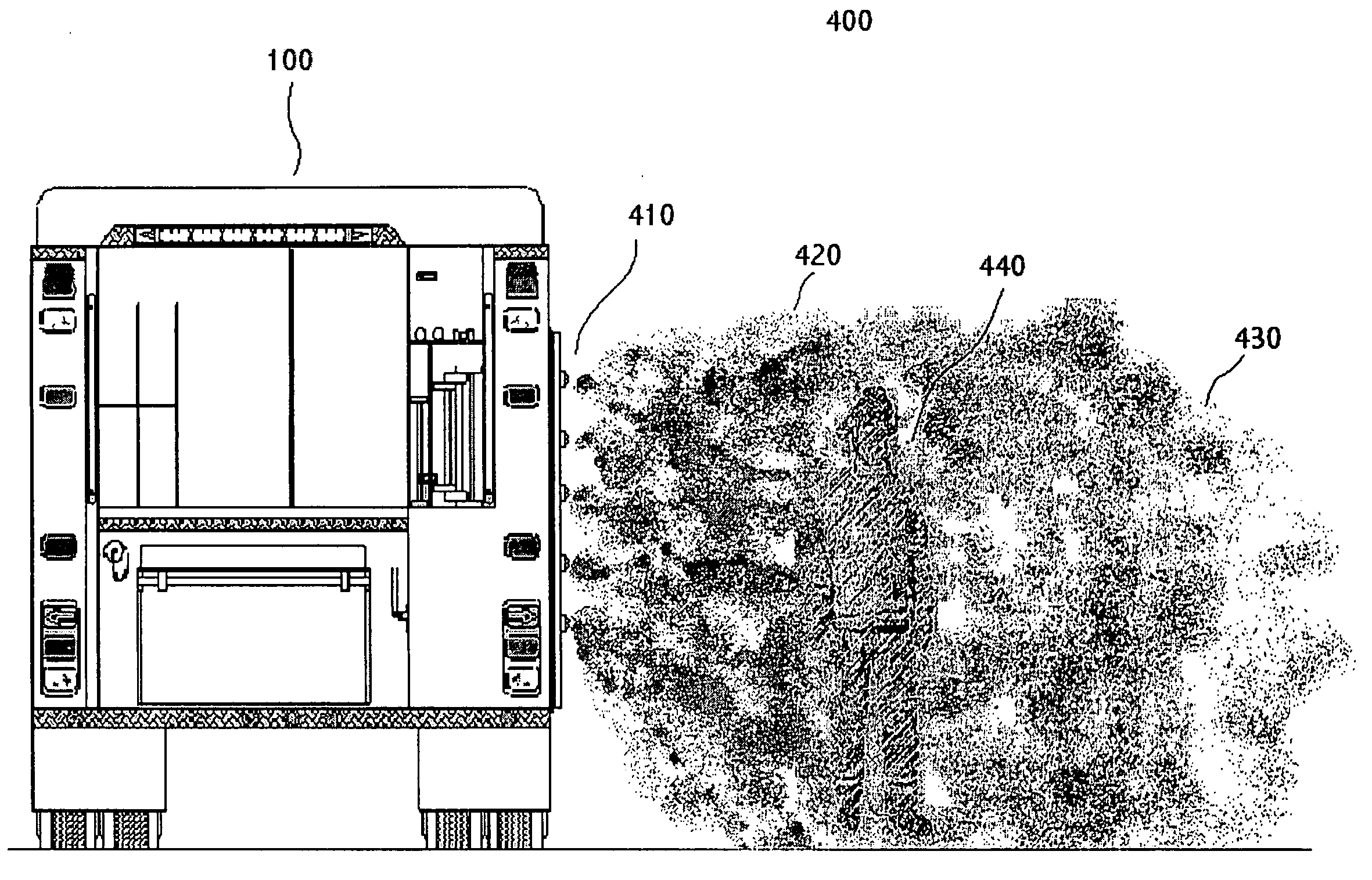 Heat exhaustion evaporative cooling