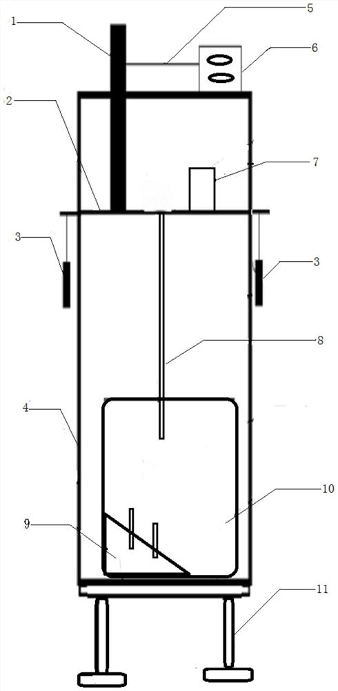 A soil-rock mixed double-row pile slope damage visualization device and its visualization method