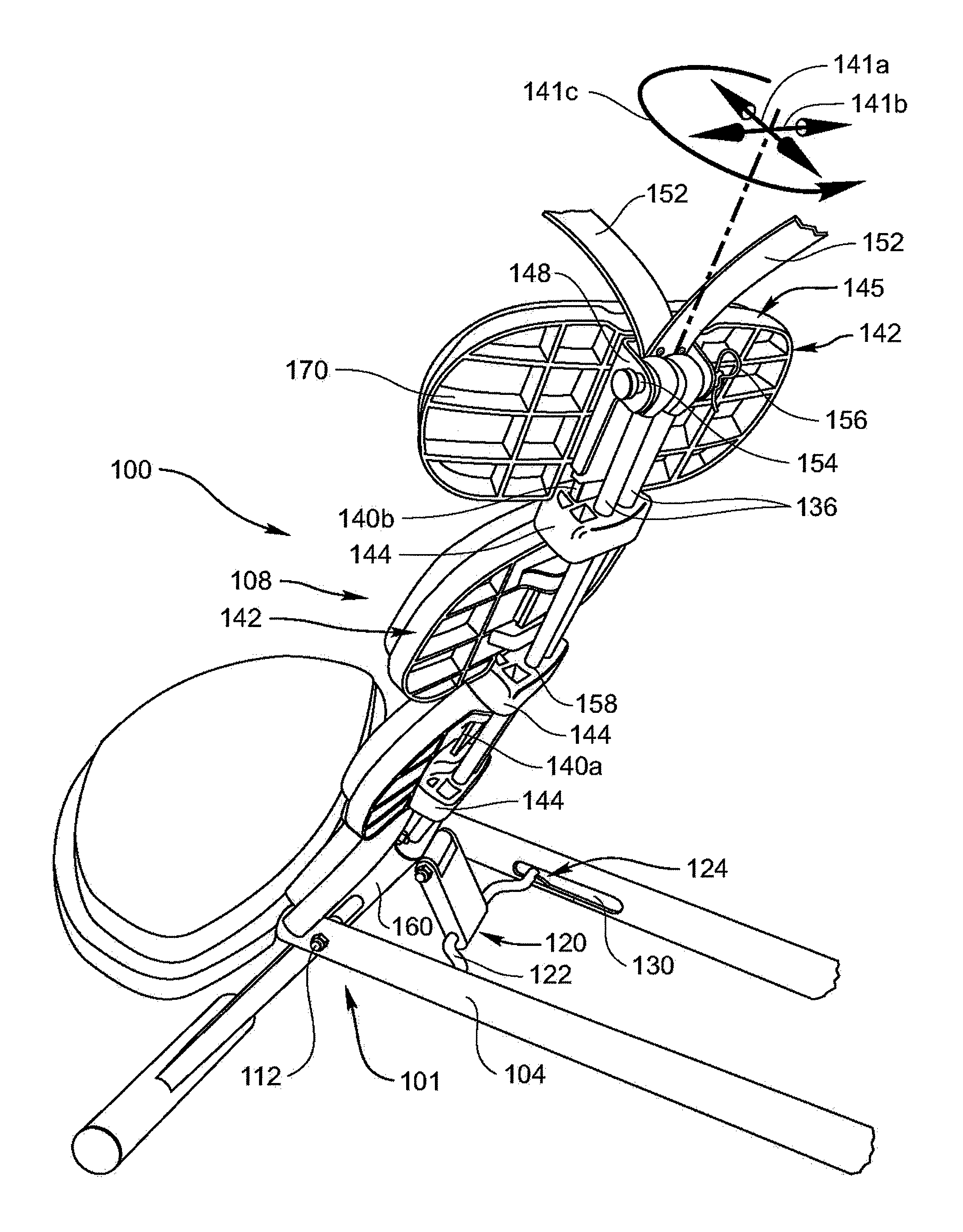 Foldable low-profile abdominal exercise machine