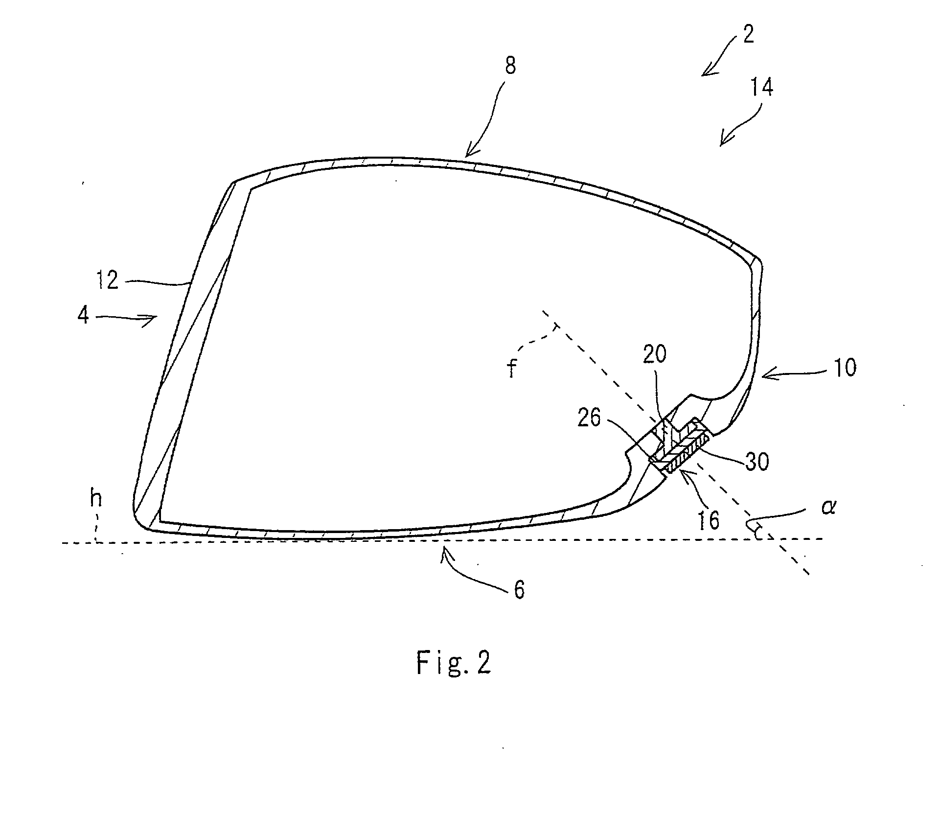 Golf club head and golf club