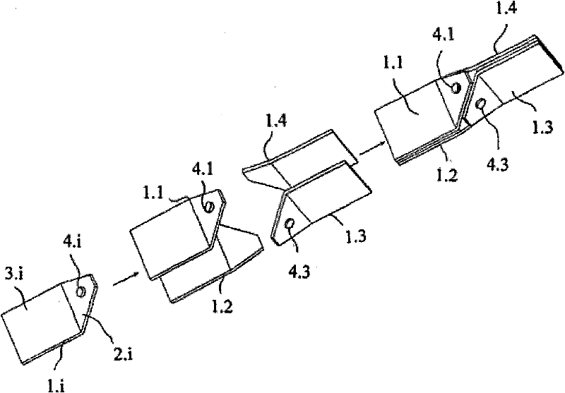 Led lamp with omnidirectional light radiation and optimized heat dissipation