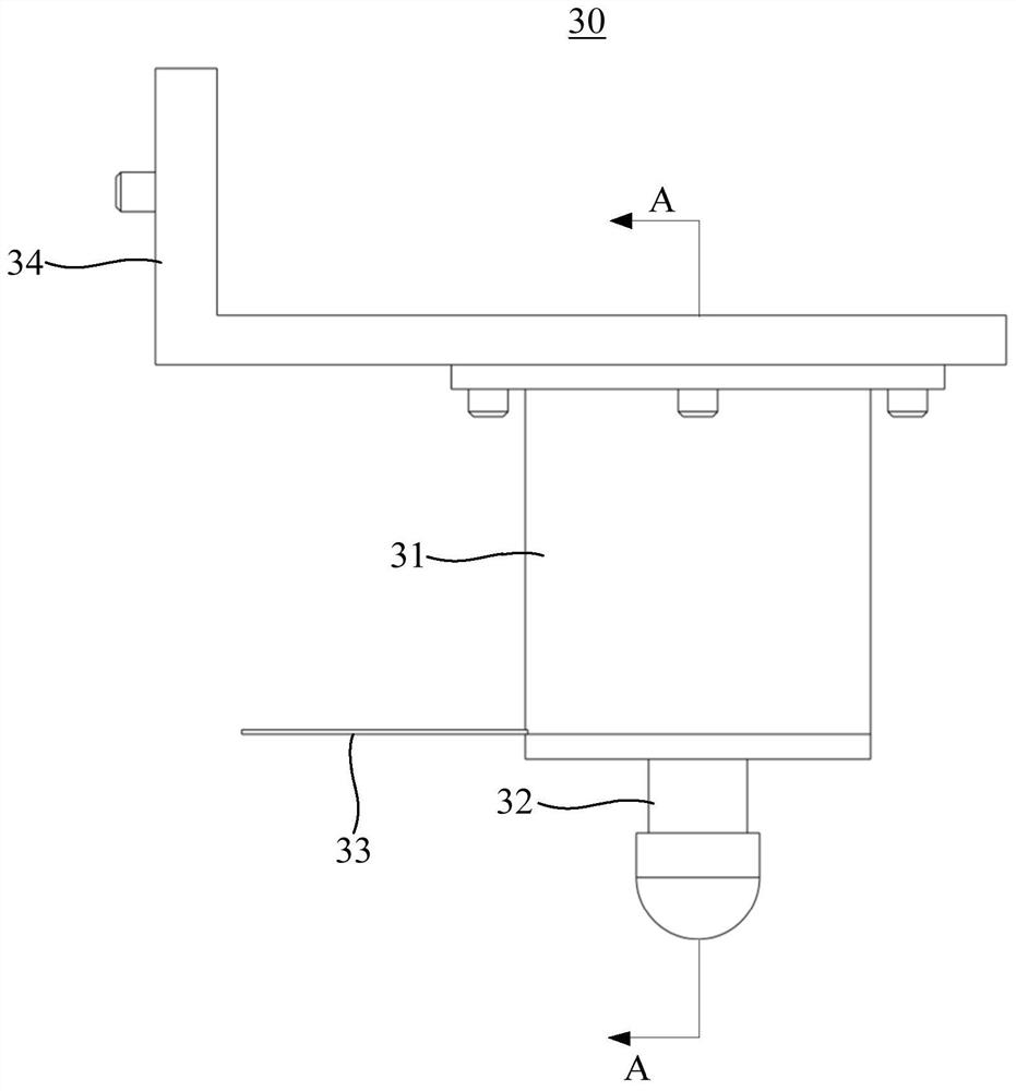 Liquid crystal panel detection device and method