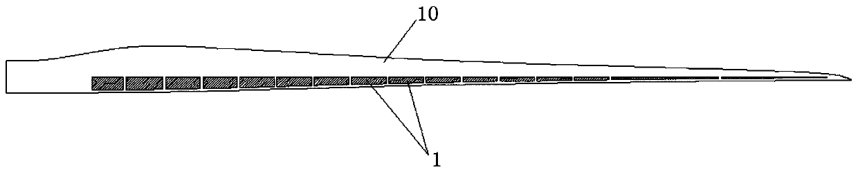 Anti-icing wind turbine blade, and method for preventing wind turbine blade from icing