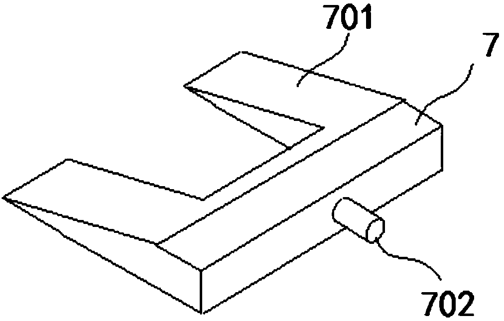 A steel sheet clamping device for laser cutting