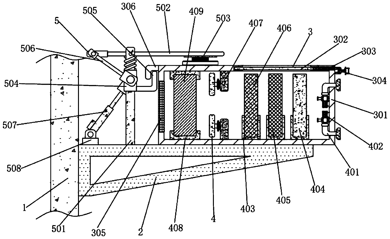 Wall-mounted air filter