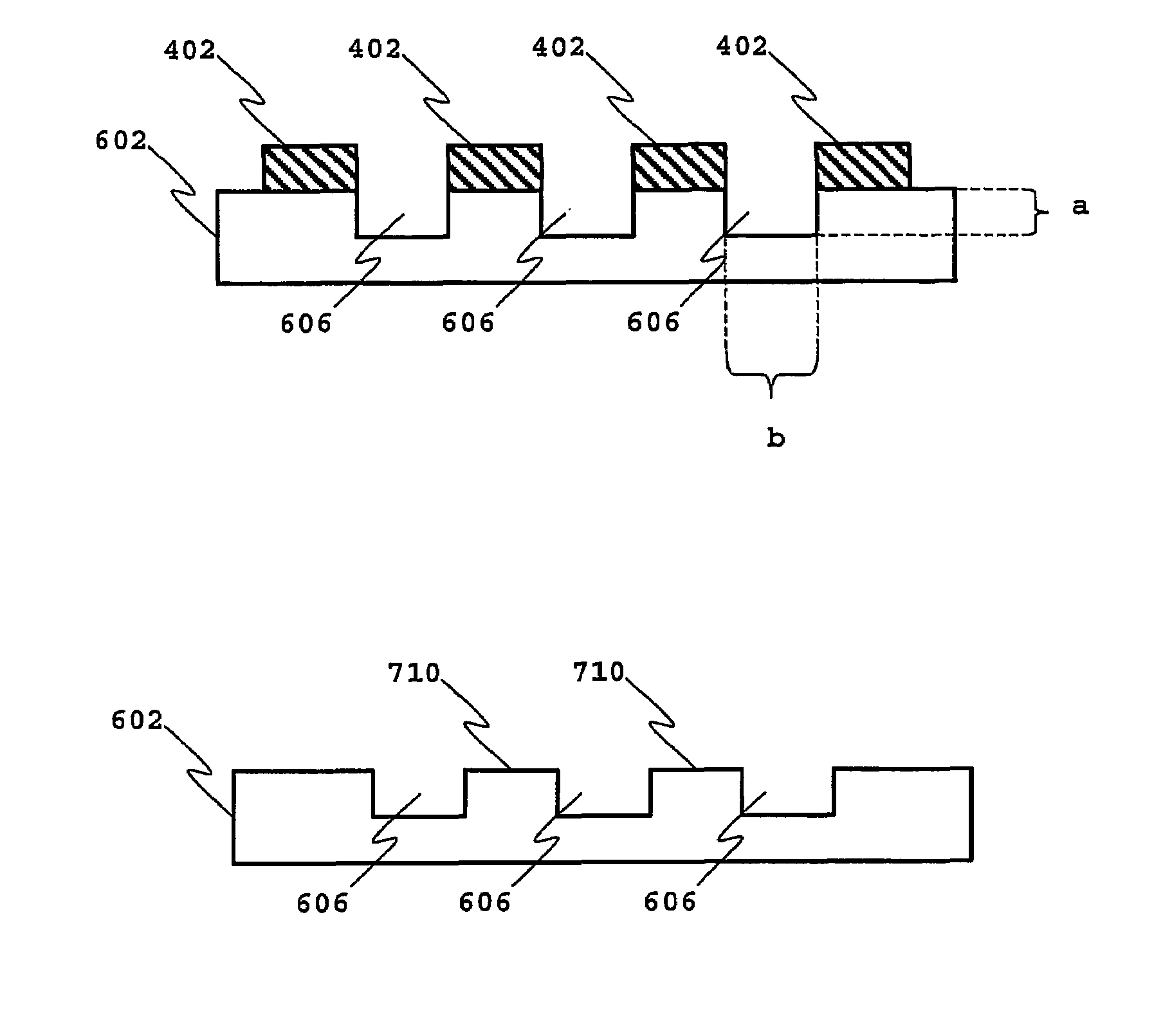 Influence of surface geometry on metal properties