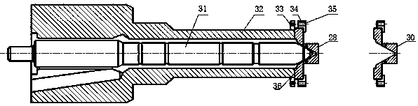 Experimental device and method for measuring the relationship between nozzle internal flow and cavitation erosion under multiple working conditions