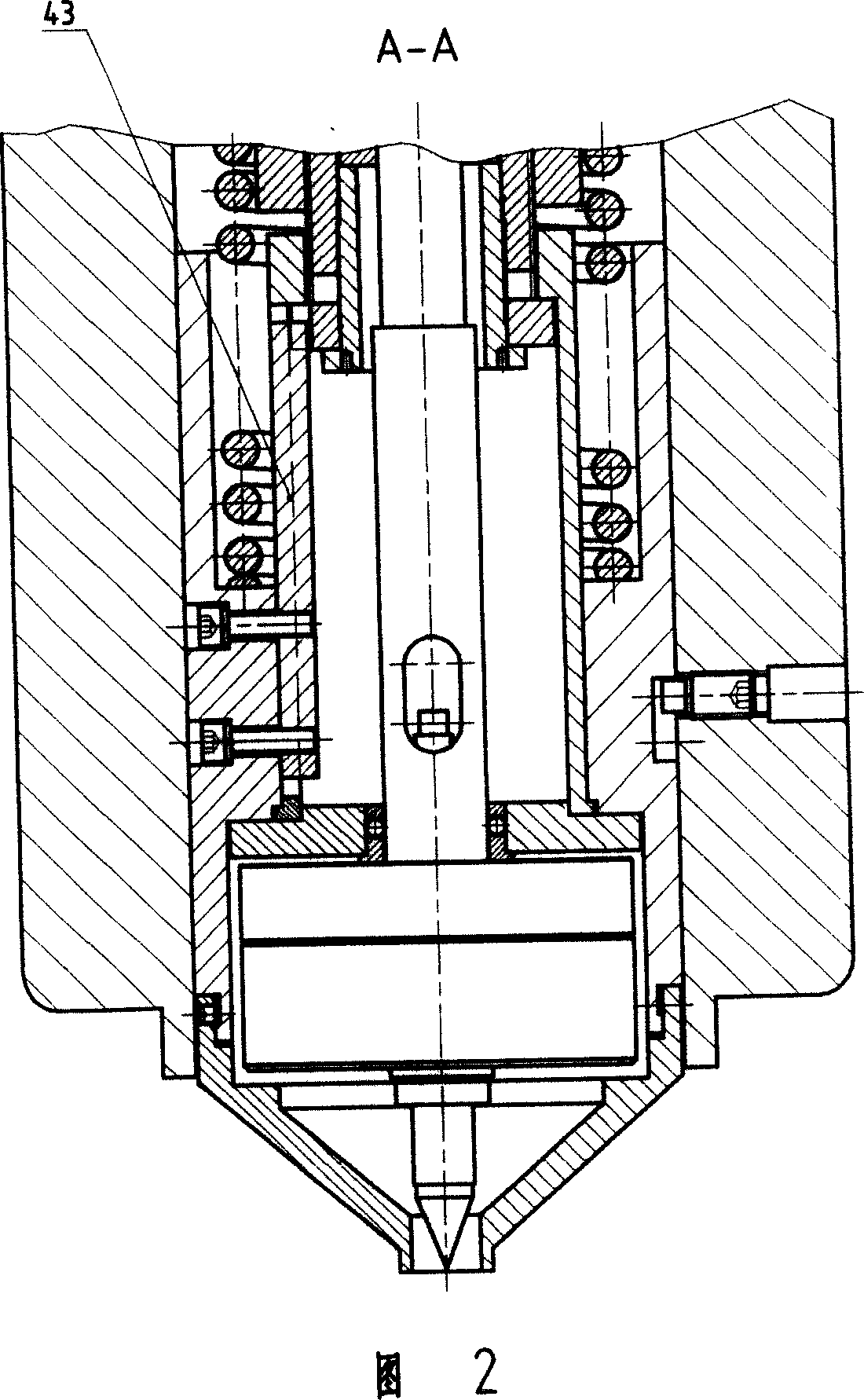 Automatic adding and discharging carrier of sclerometer and measuring cell