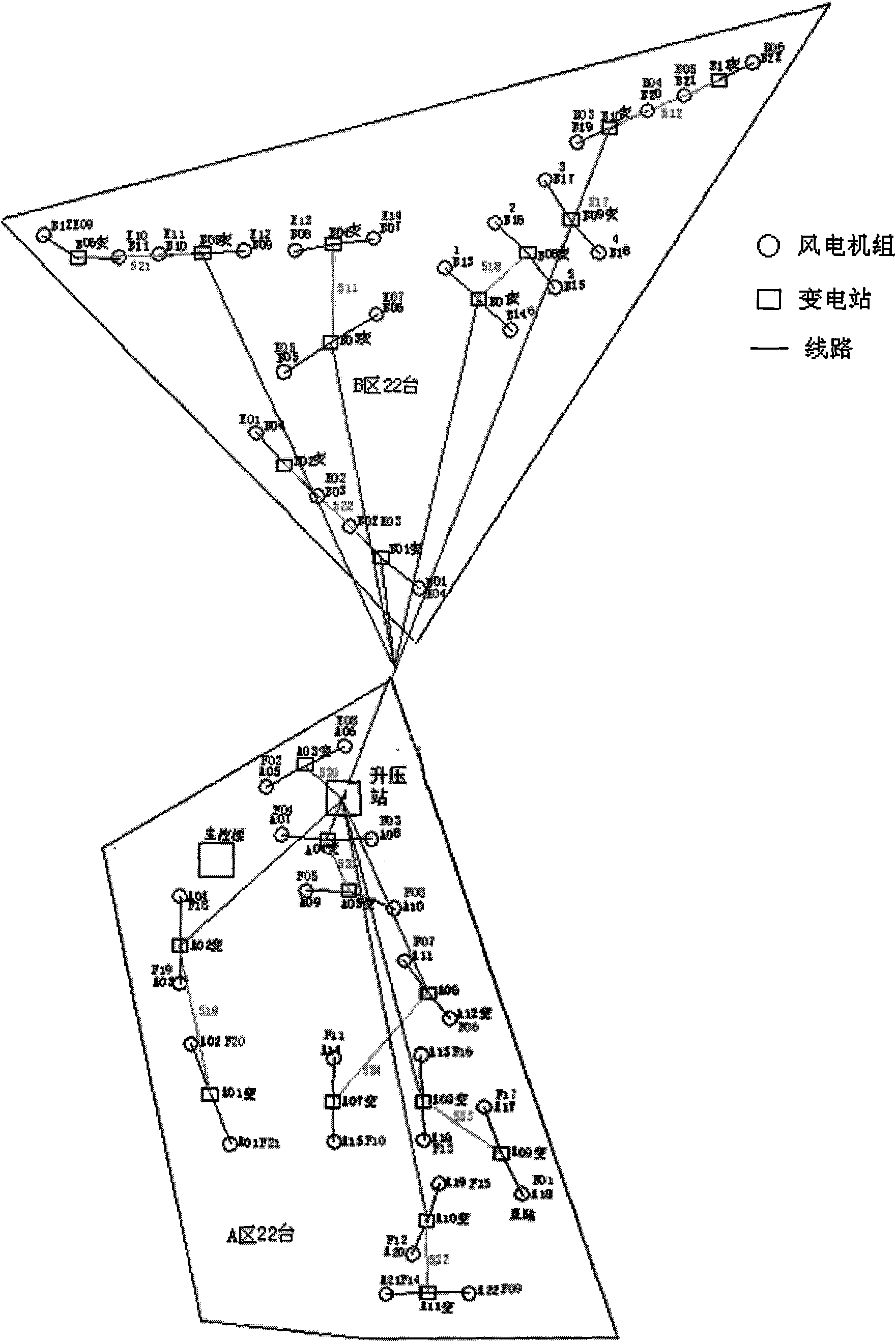 Method for acquiring steady-state equivalent wind speed and generated power in wind power station based on correlation analysis