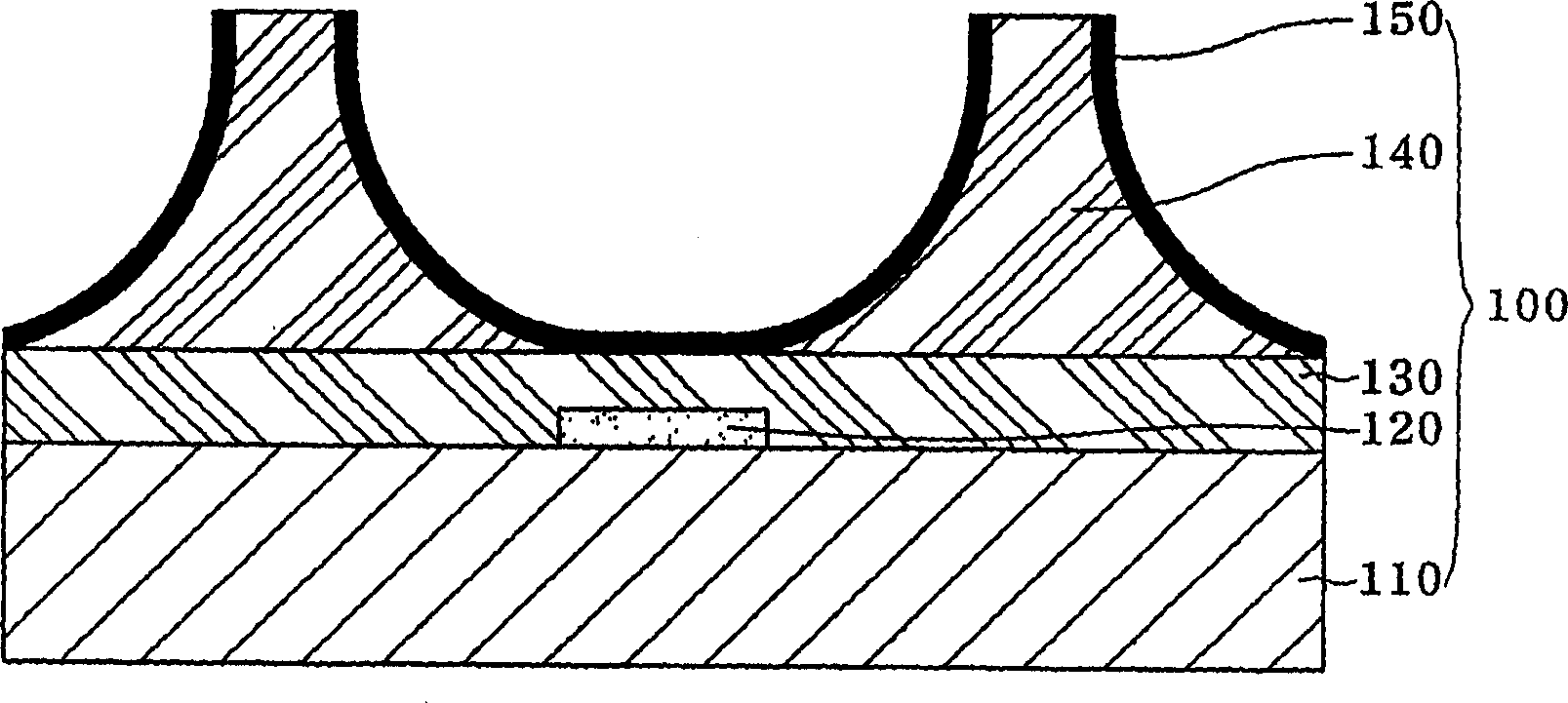 Rear plate for plasma display panel