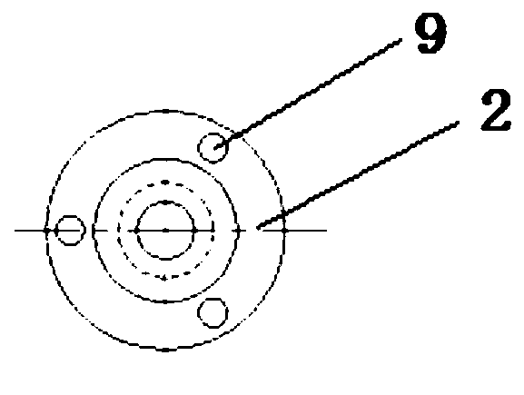 Dynamic vibration absorber with stepless adjustable frequency