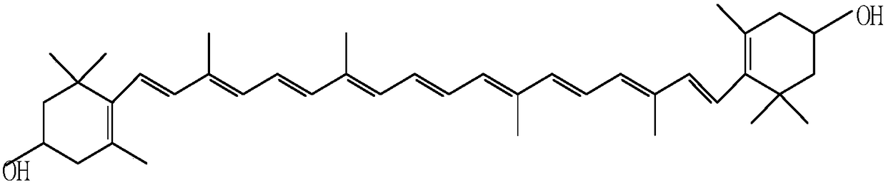 Method for extracting and separating lutein crystals from vegetable oil resin containing lutein diester