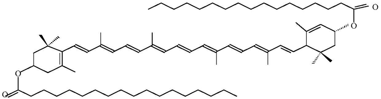 Method for extracting and separating lutein crystals from vegetable oil resin containing lutein diester